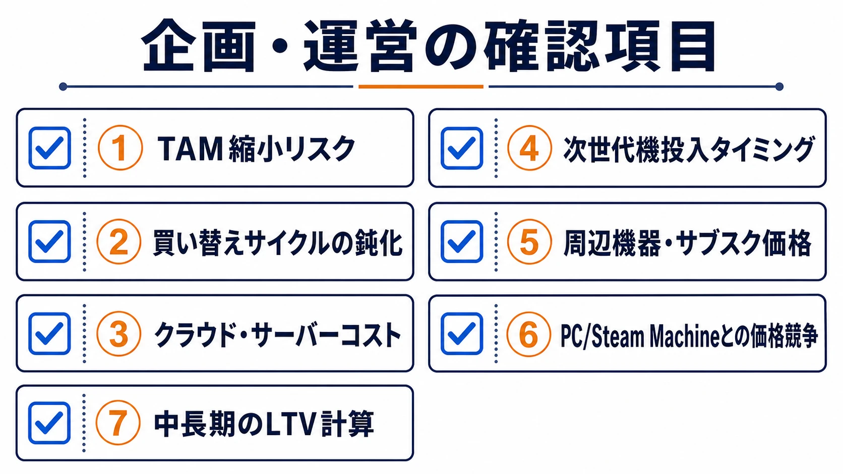 半導体価格高騰に対してプランナーと運営担当者が確認する7項目のチェックリスト