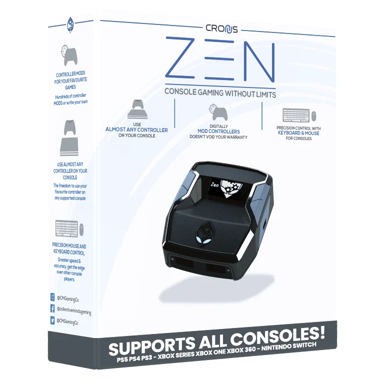 Cronus Zenの製品パッケージと本体