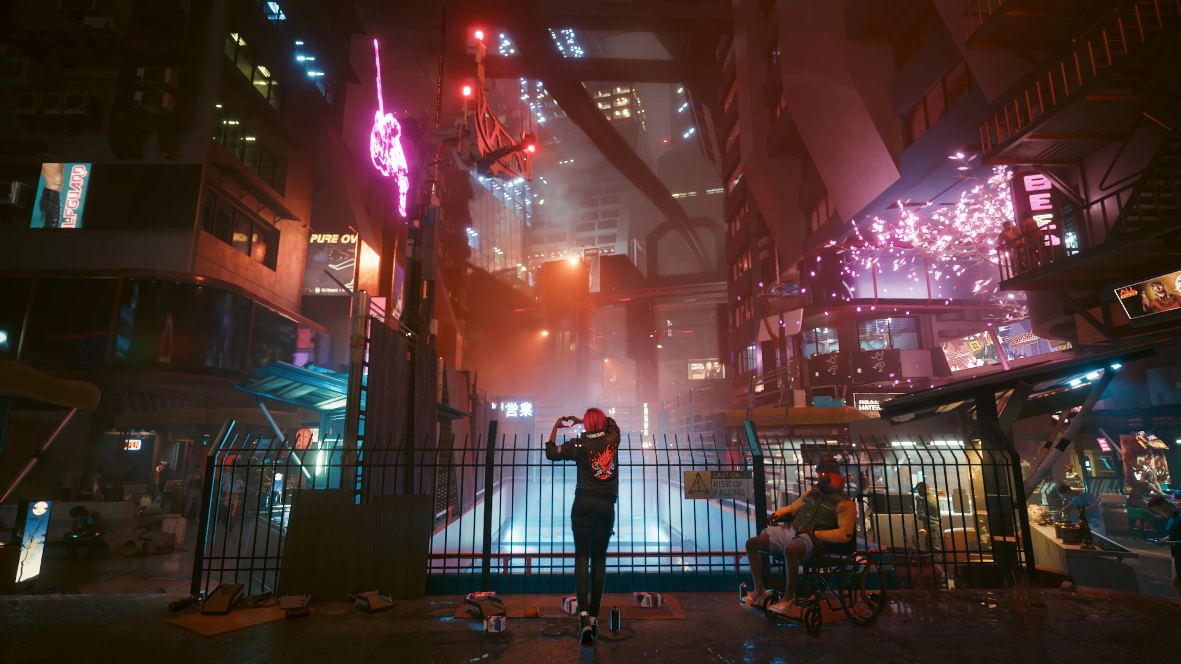 『Cyberpunk 2077』のゲーム中スクリーンショット