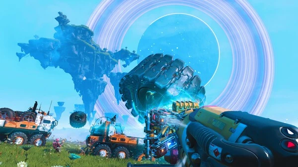 『No Man's Sky』のゲーム中スクリーンショット