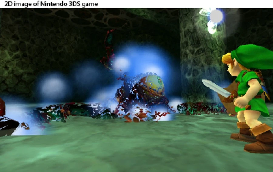 ゼルダの伝説 時のオカリナ 3D の画面