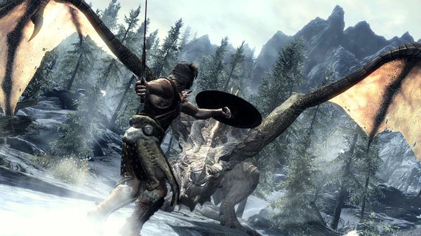 The Elder Scrolls V: Skyrim の画面