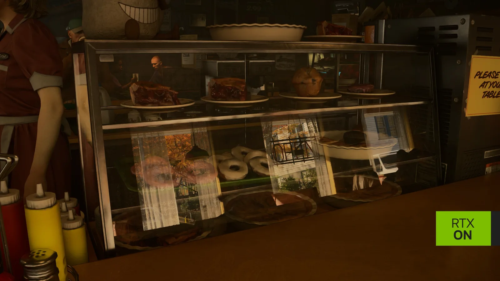 Alan Wake 2の全面レイトレーシング適用スクリーンショット