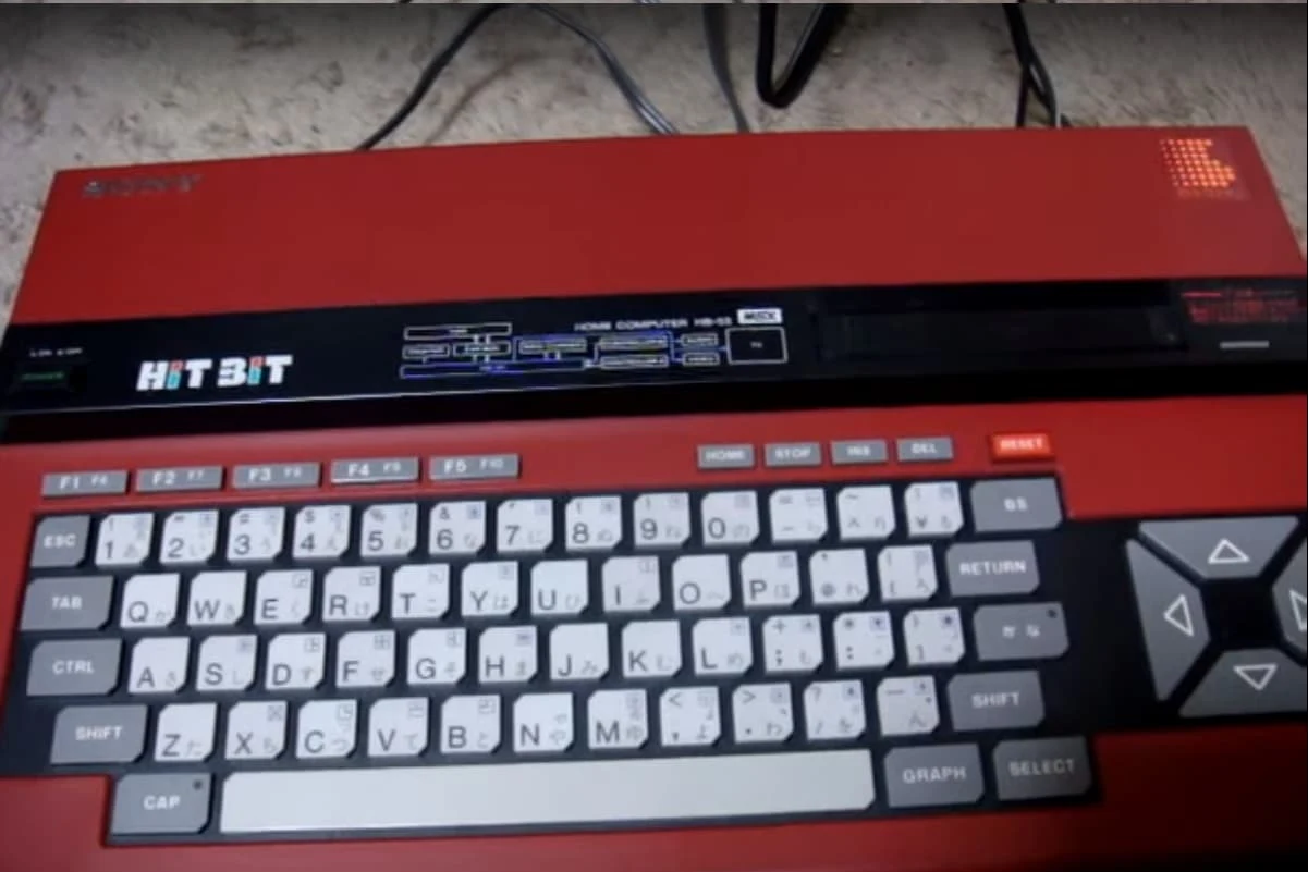 ソニーHIT BIT HB-55の本体外観