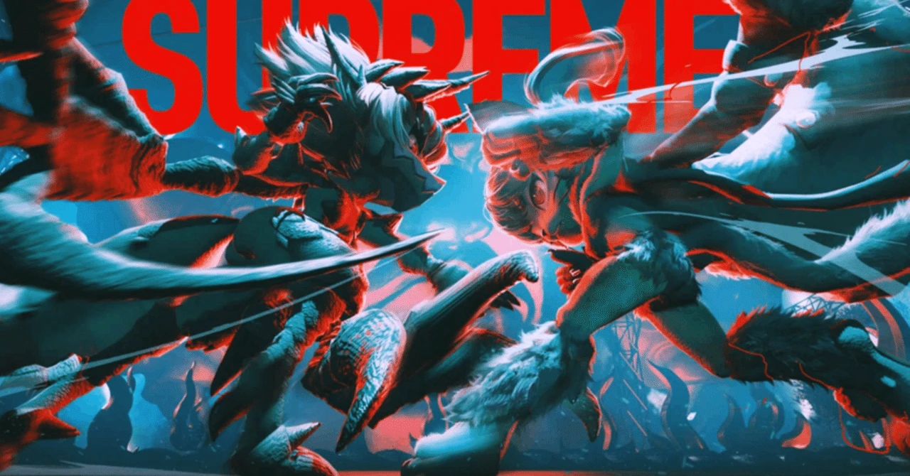 TOKYO BEASTの公式キービジュアル。BEASTたちが対峙する様子